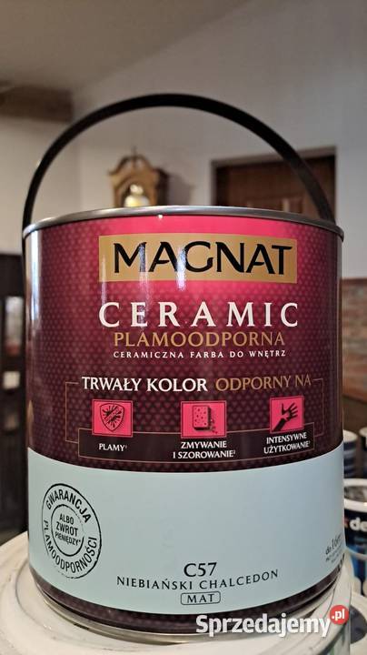 Farby MAGNAT Ceramic 25 l 5 l wyprzedaż 40 Przekolno