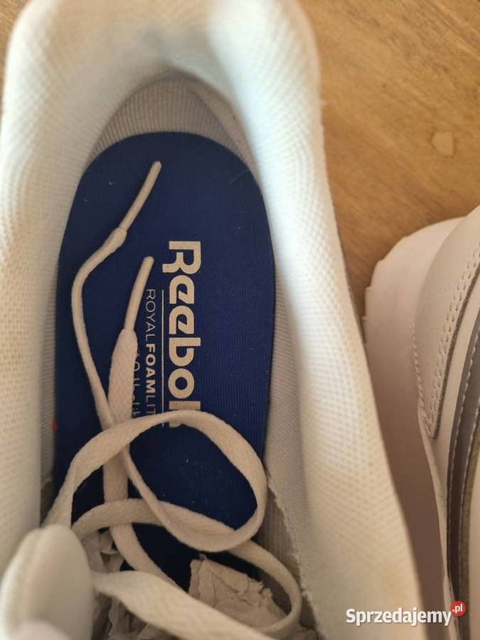 Białe sneakersy Reebok Classic Royal Glide mazowieckie Warszawa