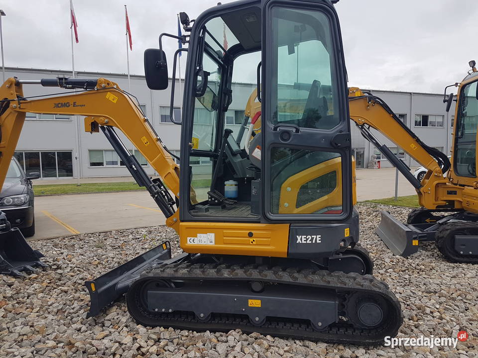 Minikoparka XCMG XE27 koparka gąsienicowa Myszków