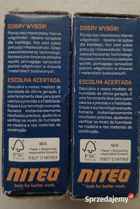 NITEO miernik wilgotności nowy Ełk