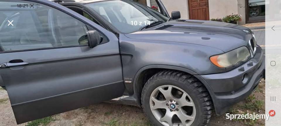 Bmw x5 e53 30d 2001r M57 184 światła przeciwmgielne Rzeżuśnia