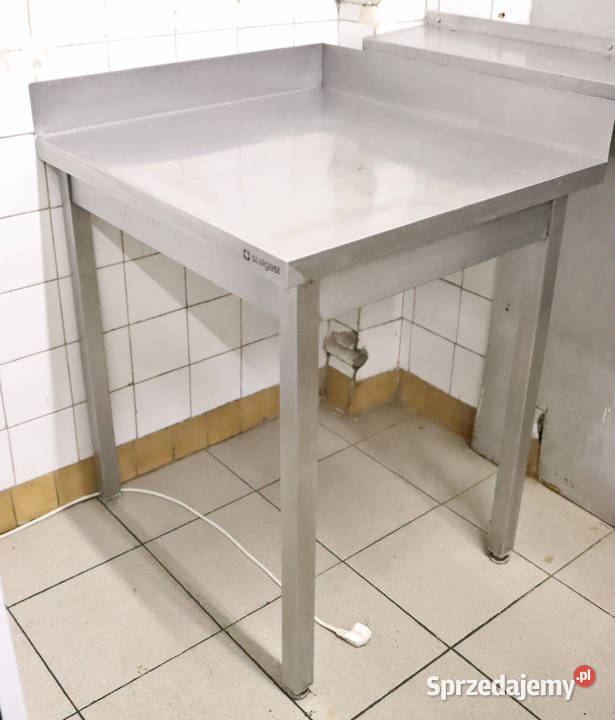 Stół roboczy narożny ścienny Stalgast 755 x 70 Pszczyna