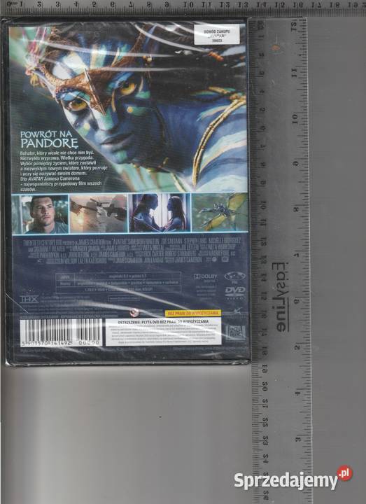 Avatar James Cameron DVD Pruszków