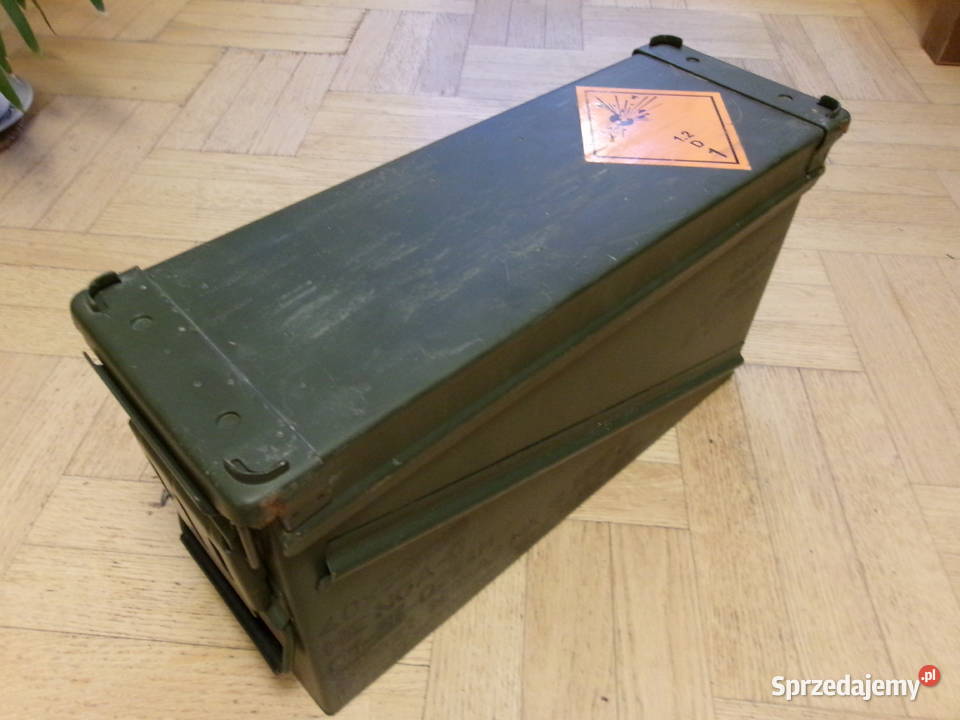 Pojemnik skrzynka metalowa hermetyczna na mazowieckie Legionowo