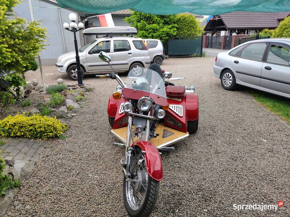motor czoper trójkołowiec z silnikiem fiata 126p Pozostałe małopolskie Andrychów