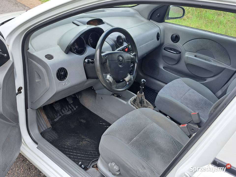 Sprzedam Chevrolet Aveo 15 8v benzyna 2004r Rok produkcji 2004 Żyrardów