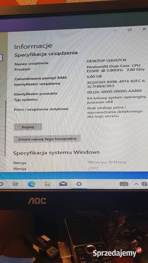 Komputery używane tanio Świnoujście sprzedam