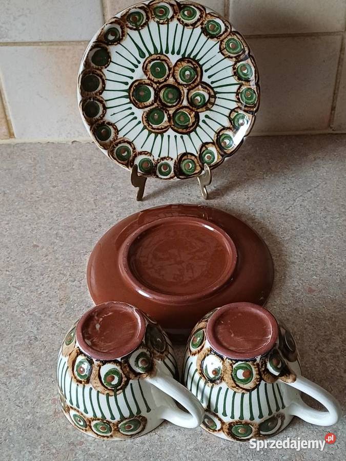 vintage filiżanki ceramiczne Nowy Targ
