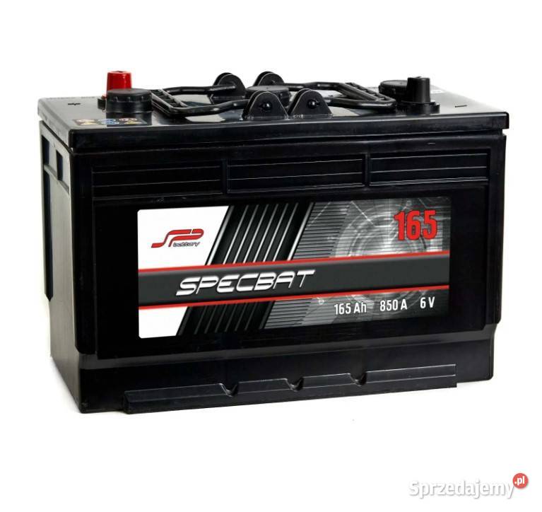 Akumulator Specbat Agro 6V 165Ah 850A EN lubelskie Bychawa