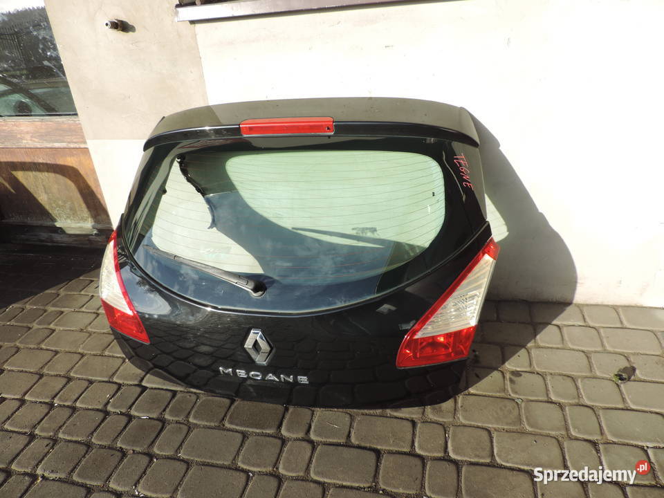 RENAULT MEGANE 3 III HB KLAPA TYLNA BAGAŻNIKA Rok produkcji 2010 Nowy Sącz