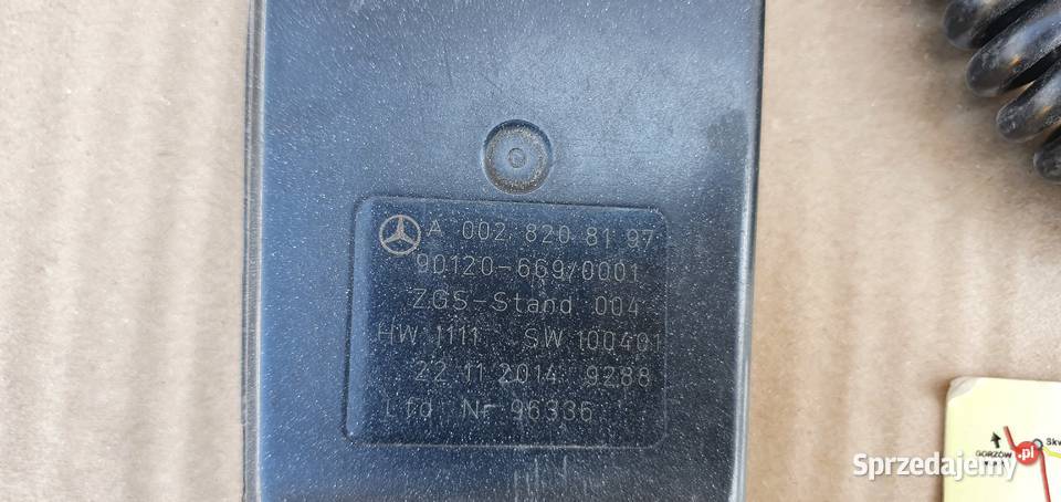 MERCEDES ACTROS MP4 PILOT POZIOMOWANIA PODUSZEK Bieleń sprzedam