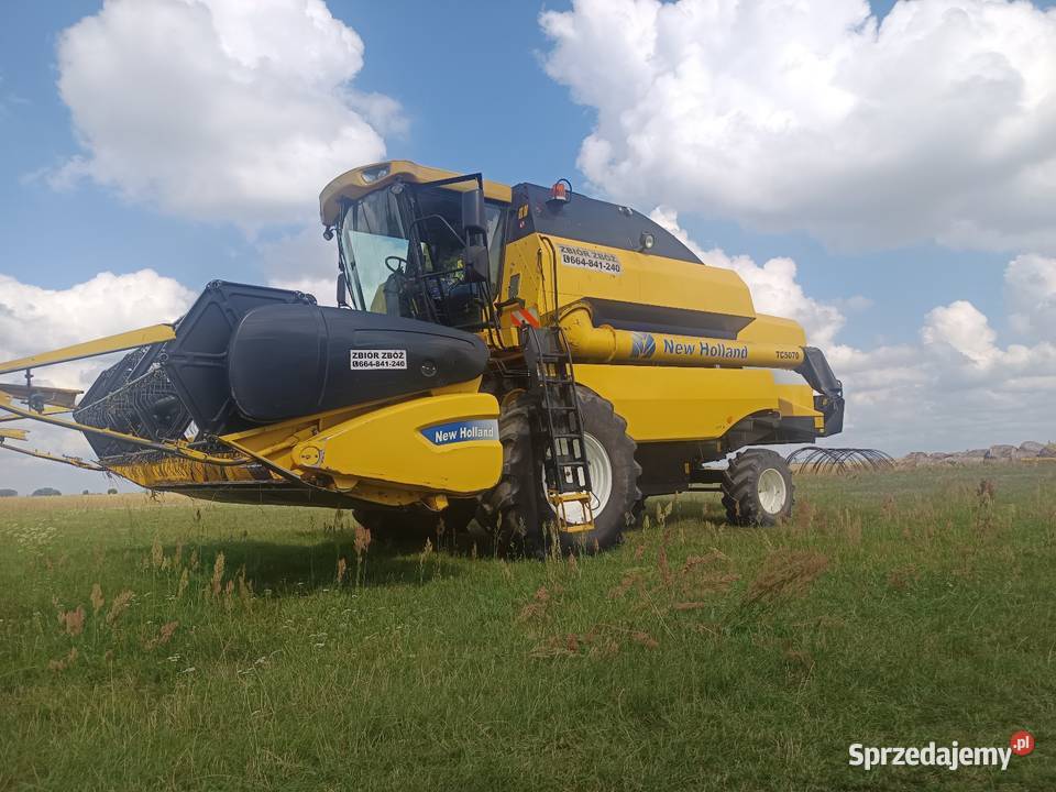Kombajn zbożowy holland tc 5070 Wózek do header'a łódzkie Łódź