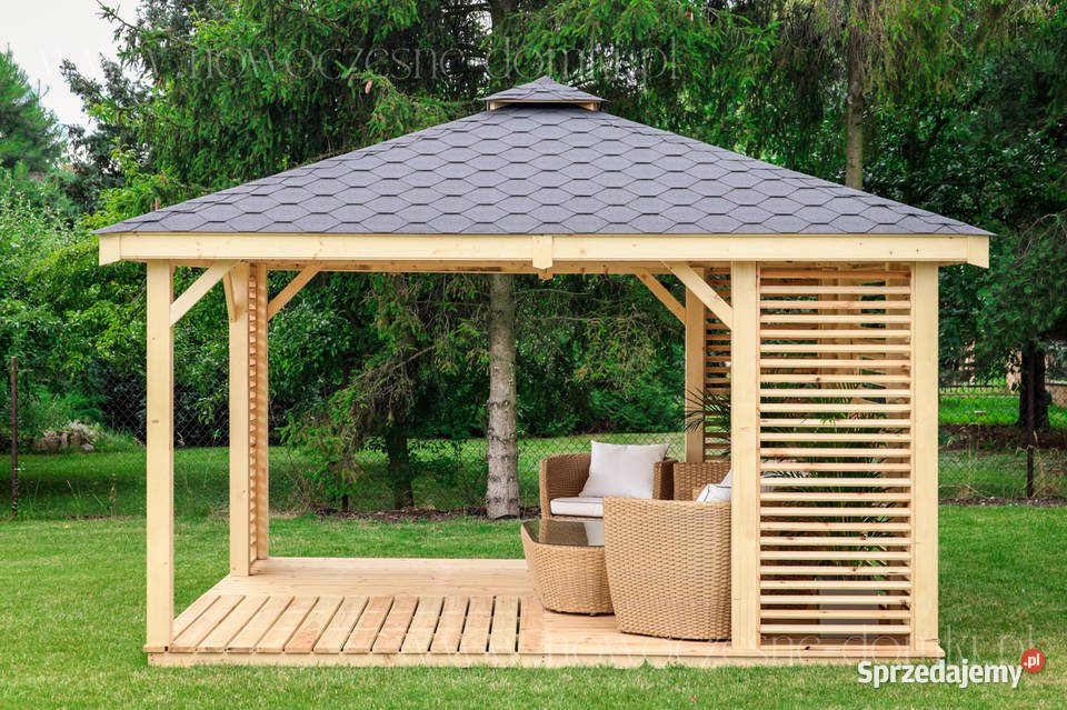 Altana ogrodowa Torino 1 wym 3x3m Producent Zielona Góra