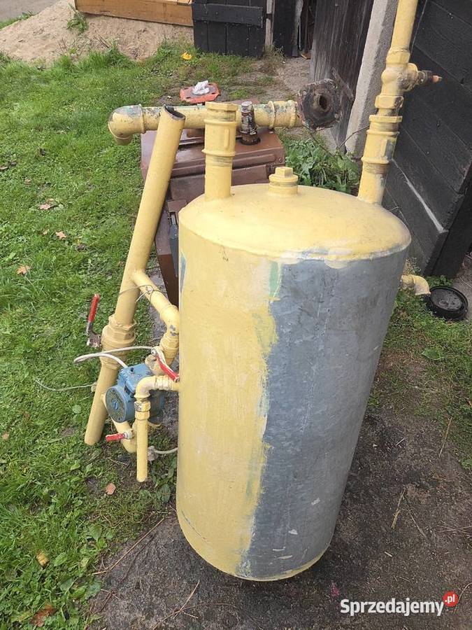 Sprzedam piec co boiler ocynkowany z pompka