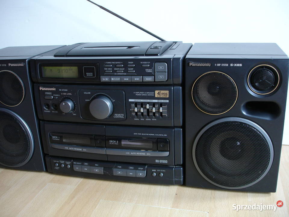 Radiomagnetofon PANASONIC RXDT690 Zielona Góra