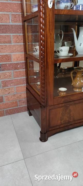 Ekskluzywna serwantka biedermeier antyk