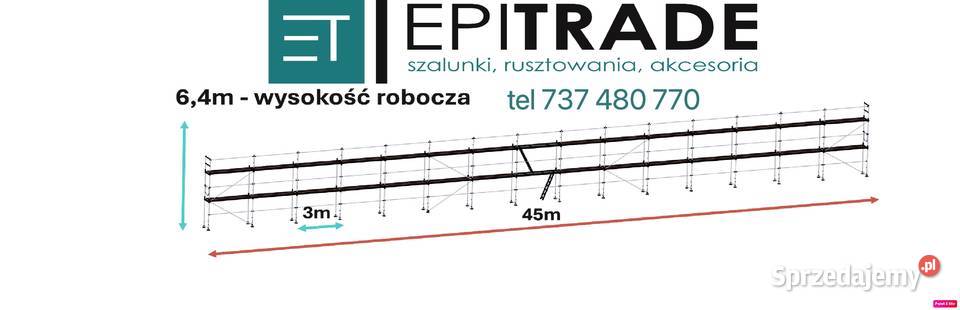Rusztowanie Pletak 300 m2 rusztowania PLETTAC Częstochowa