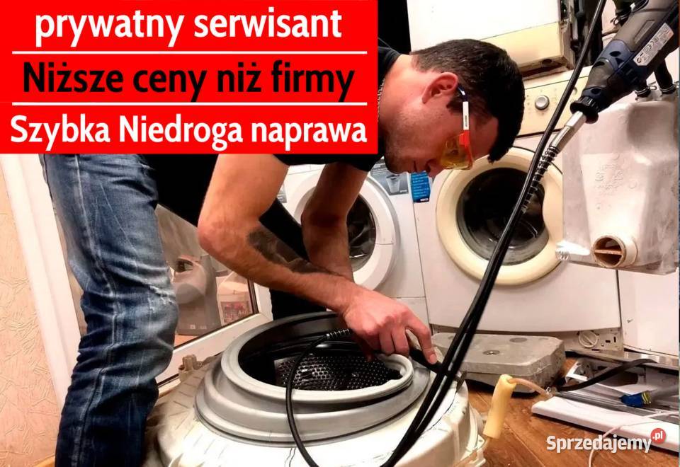 Naprawa AGD pralek zmywarek lodówek ekspresów Kraków