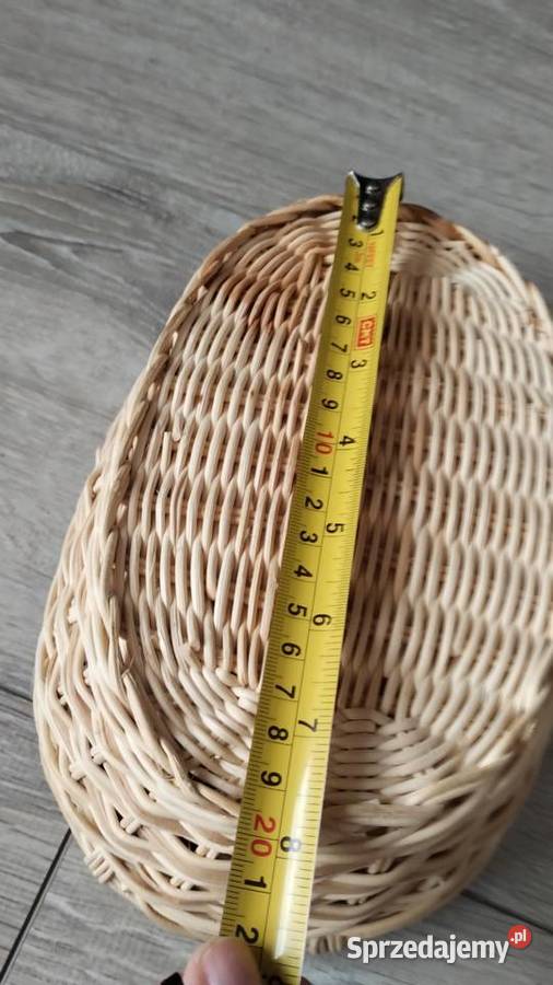 koszyk wiklinowy pleciony