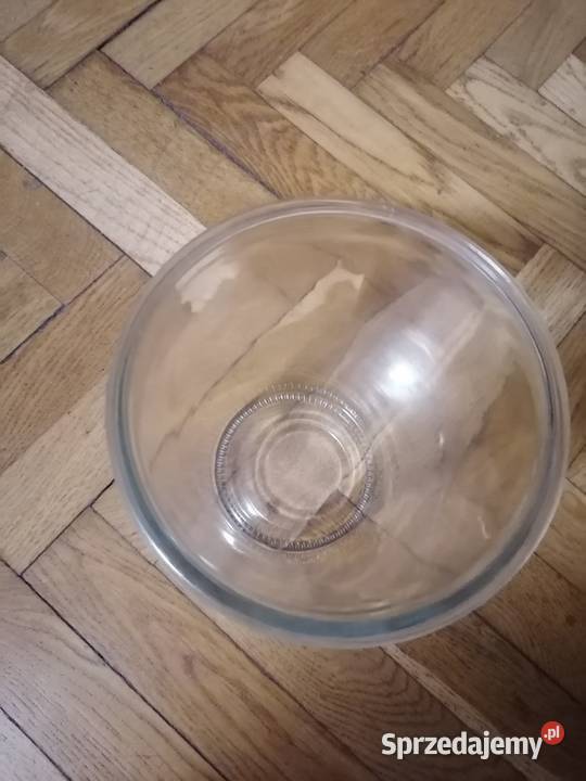 Pojemnik wysoki szklany przezroczysty Gdańsk