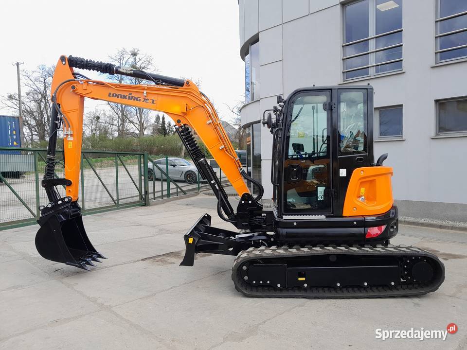 KOPARKA GĄSIENICOWA 6 TON LONKING JCB CAT VOLVO Krotoszyn