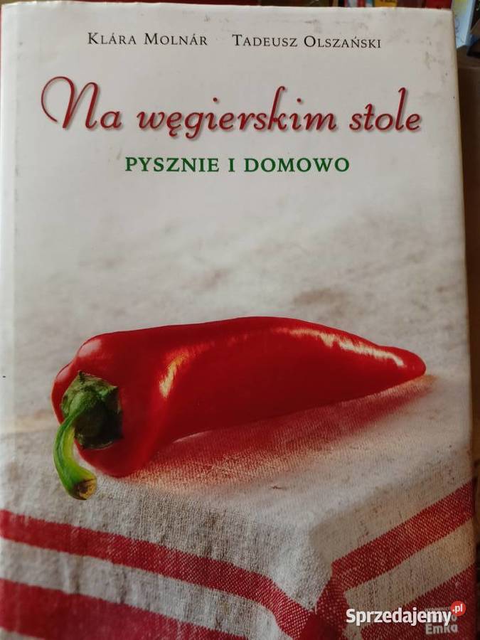 Na węgierskim stole książki kucharskie prezenty mazowieckie Warszawa