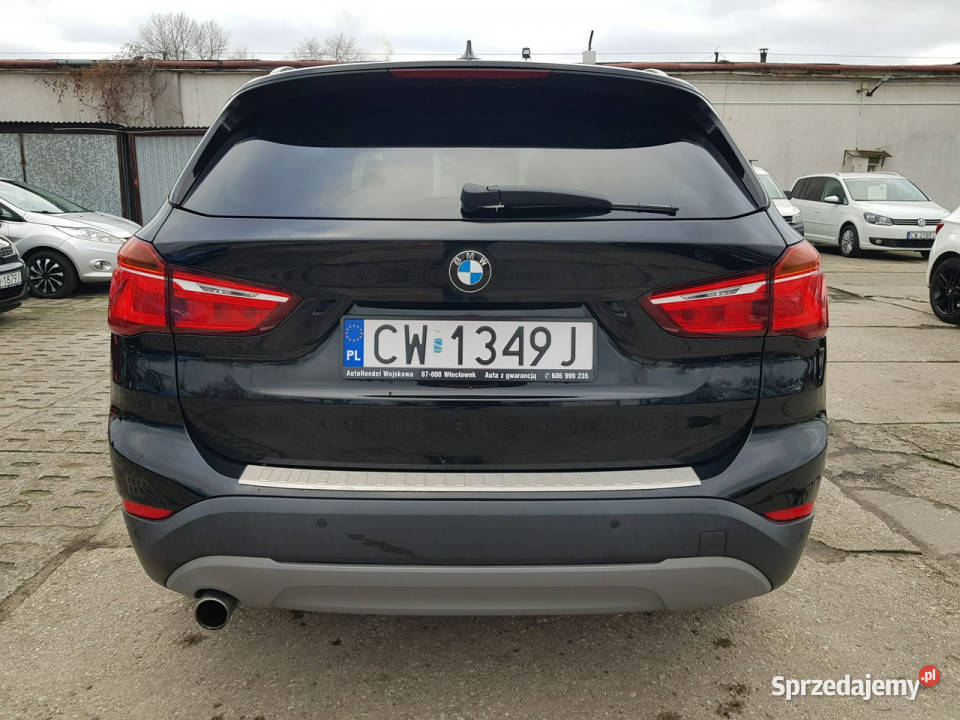 BMW X1 20d 150 LEDy Automat Navi Bezwypadkowy przyciemniane szyby Włocławek