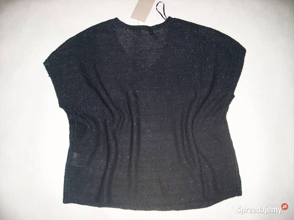 NOWA kamizelka sweter Srebrna nitka38 40 42 małopolskie Nowy Sącz sprzedam