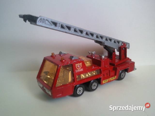 Fire Tender Firmy Matchbox 1972 Super Kings K9 Lublin