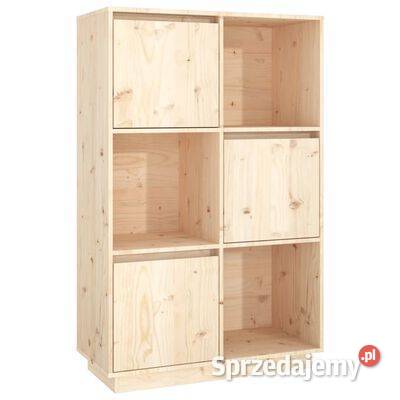 vidaXL Wysoka szafka 74x35x117 lite drewno mazowieckie Warszawa
