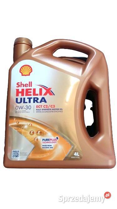 Olej Shell Helix Ultra ECT C2C3 0W30 4 litry