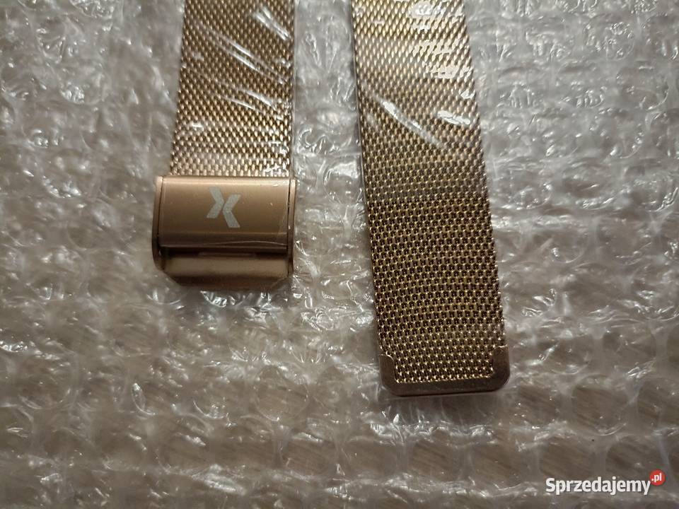 Pasek Opaska Bransoleta Metalowa Złota do Maxcom Bransolety Kwidzyn