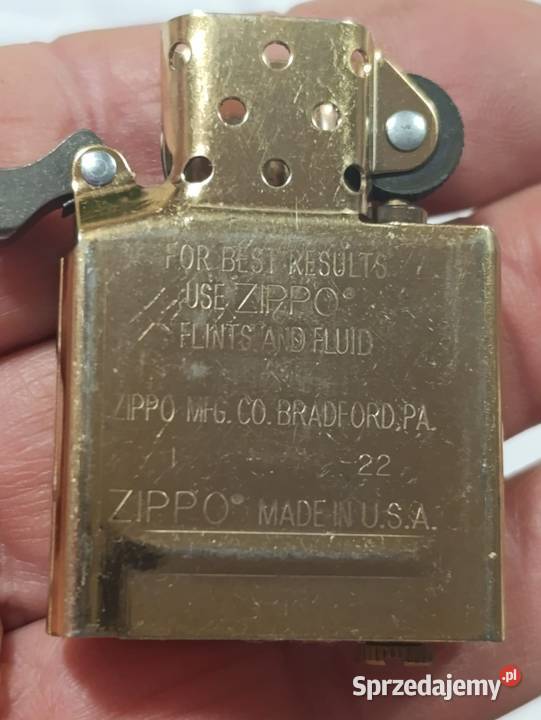 Zapalniczka srebro antyk vintage Zippo Poznań