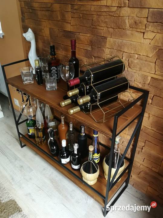 Barek na alkohol STARE DREWNO Loft Rustic Retro Ozorków