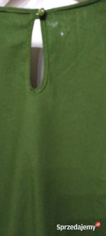 Sukienka w kolorze butelkowej zieleni Spódnice i sukienki Lublin