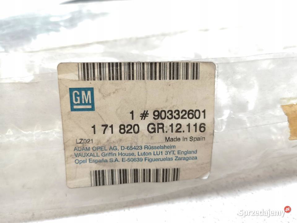 LISTWA DRZWI PRAWY PRZÓD OPEL CORSA A 3D 8293