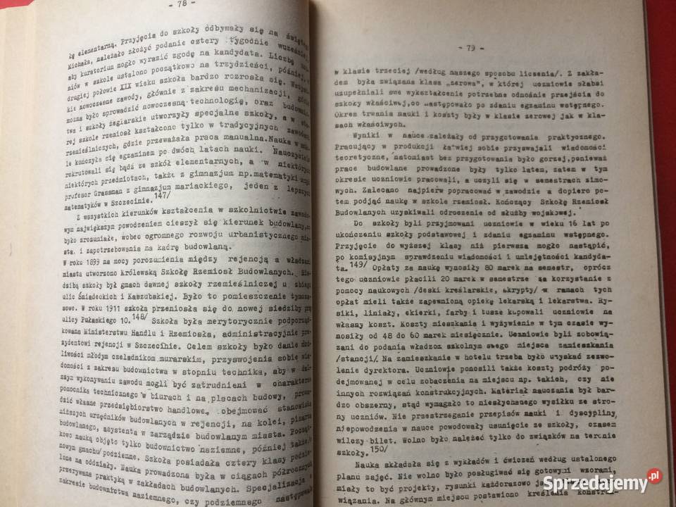 3169 Oswiata Nauka I Kultura Szczecińska 1800 zachodniopomorskie Szczecin sprzedam