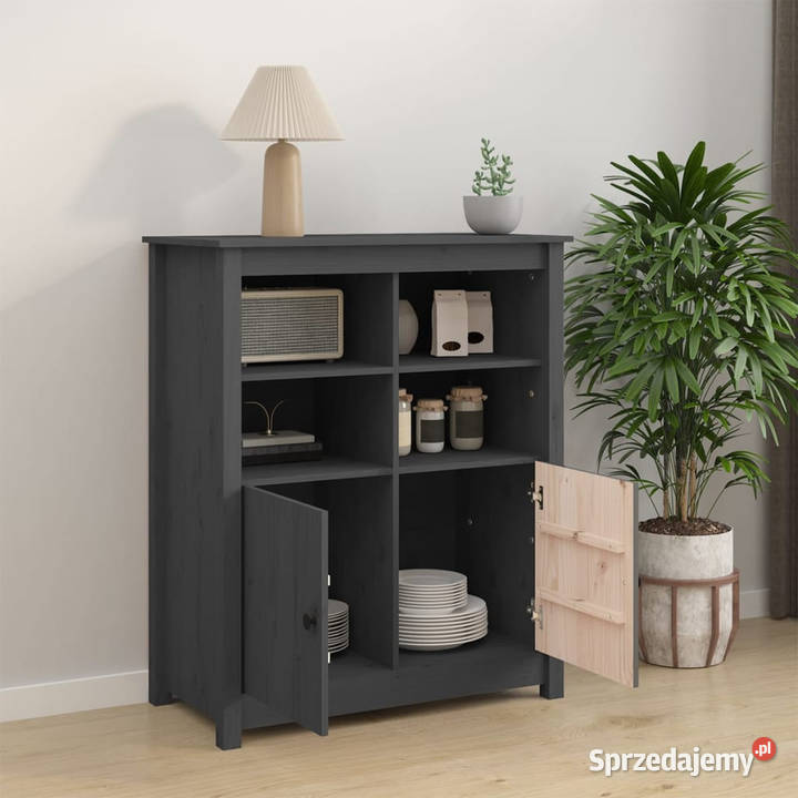 Szafka szara 83x415x100 lite drewno sosnowe Warszawa sprzedam