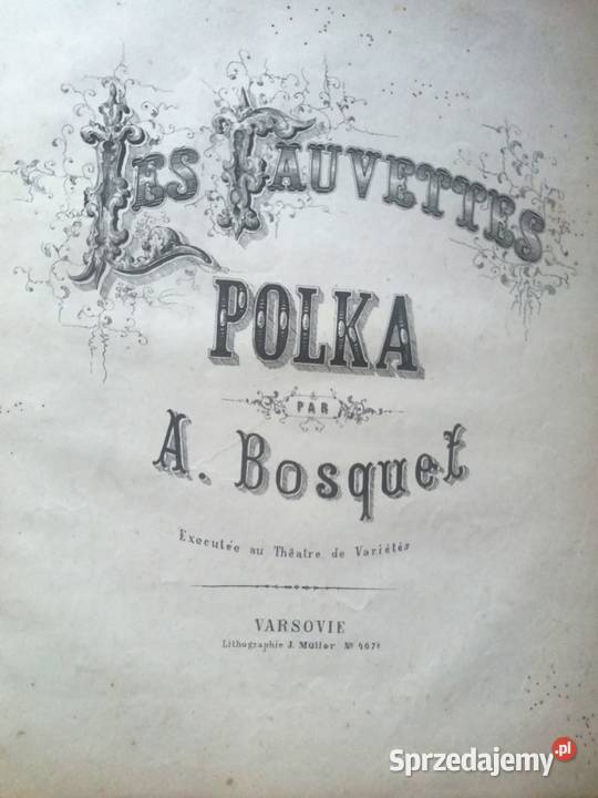 Zbiór partytur z końca XIX w łódzkie Łódź sprzedam