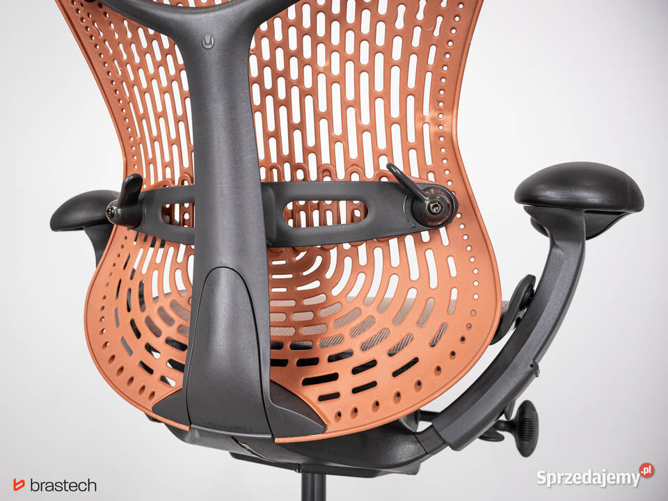 Fotel biurowy Herman Miller Mirra ceglasty Sątoczno