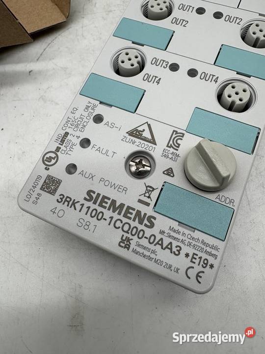 Siemens 3RK11001CQ000AA3 IO Module