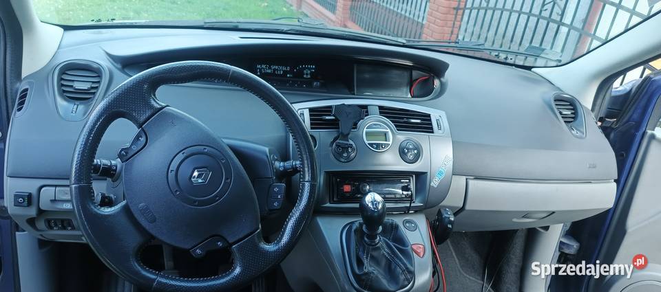 Renault Scenic 2 II Najbogatsza Wersja Hak Gaz