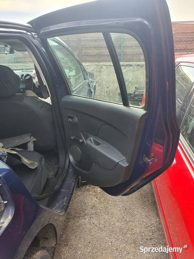 Sprzedam Dacia Sandero uszkodzony granatowy śląskie Bielsko-Biała