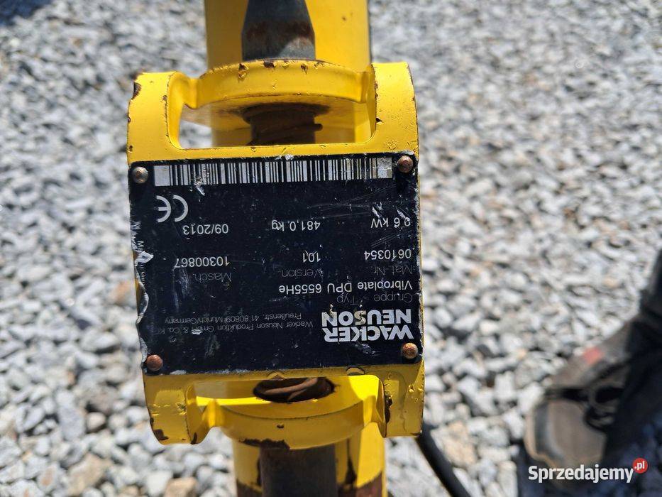 Zagęszczarka WACKER NEUSON DPU 6555 13r dpu 4545 Sułów sprzedam