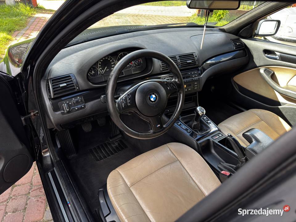 BMW E46 330d 30 diesel manual 2x mpakiet skóry manualna Żukowo