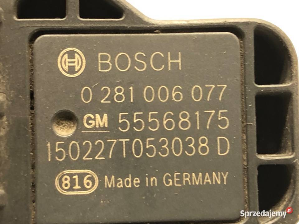 MAP SENSOR OPEL MERIVA B 55568175 14 120 CZUJNIK