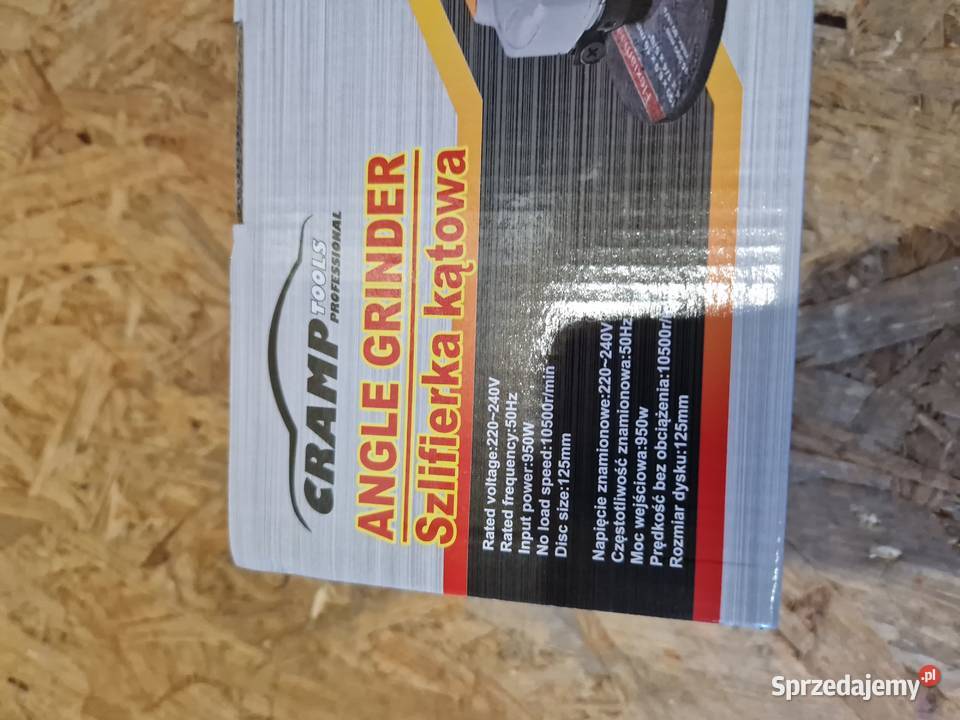 CRAMP WS750 SZLIFIERKA KĄTOWA 950W 125MM Głogowa sprzedam
