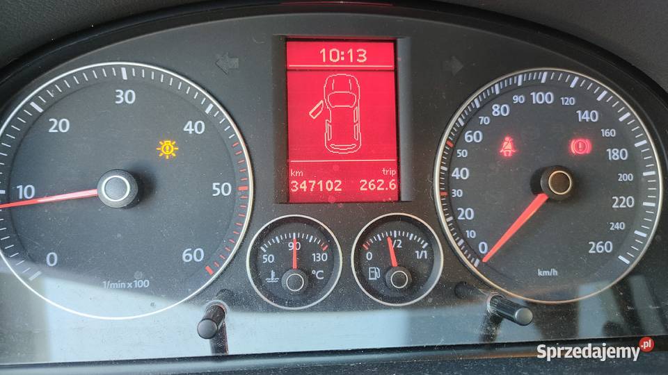 Volkswagen Touran 20 TDI 2007r Trendline Wola Radziszowska