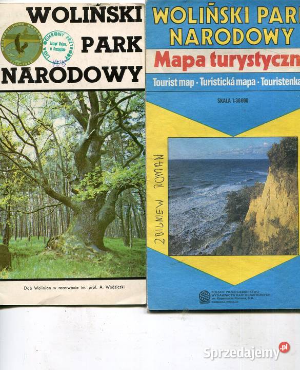 Woliński Park Narodowy Kamień Pomorski Rok wydania 1987