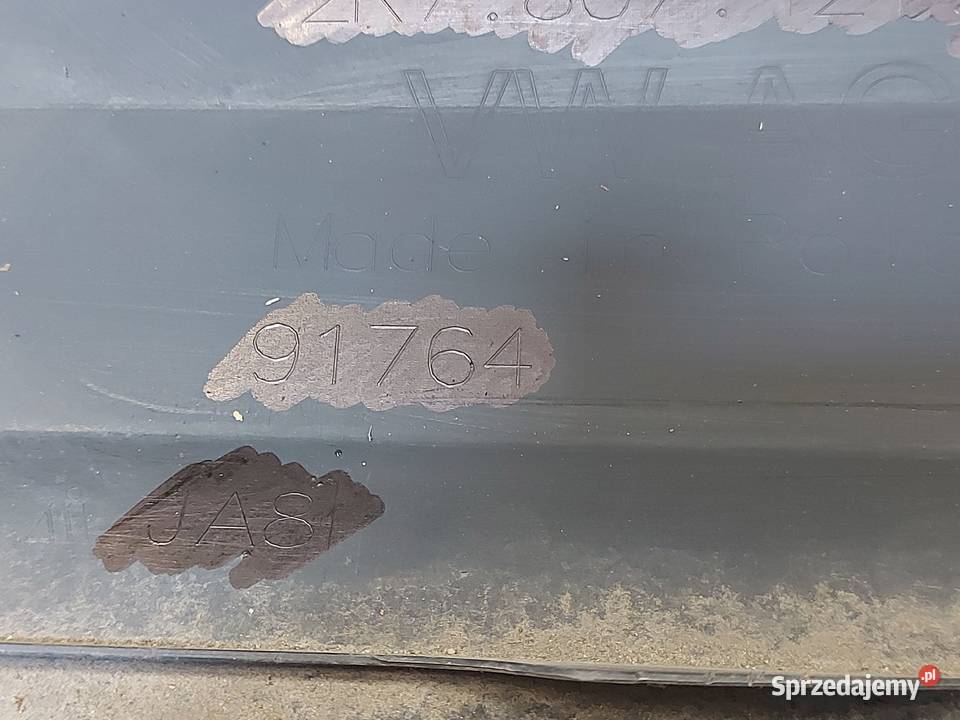 VOLKSWAGEN CADDY IV 22r zderzak tył 2K7807421A osobowe